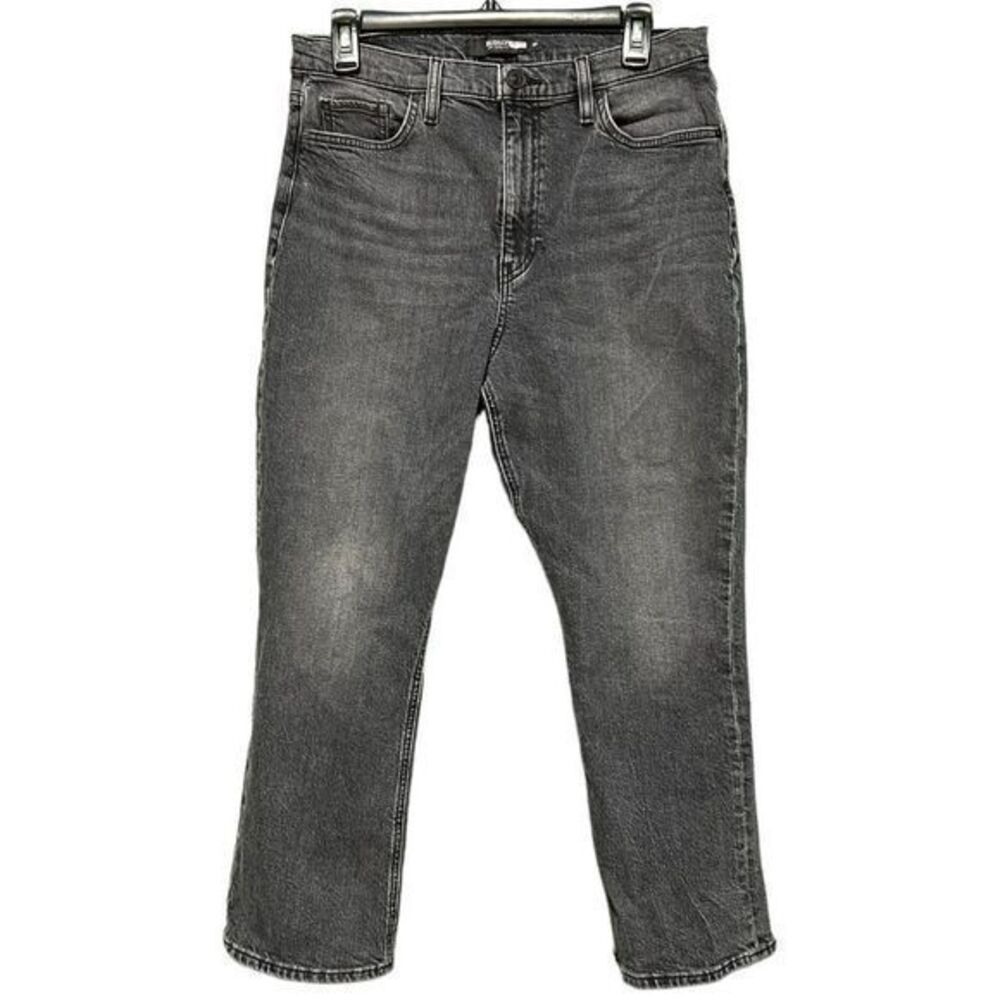 Hudson Women’s Holly High-Rise Crop Bootcut Jeans Five Pocket Black Size 30